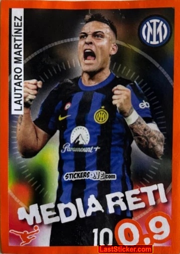 Figurina Lautaro Martinez - Calciatori 2023-2024 Celebration
 n. 49 - Panini