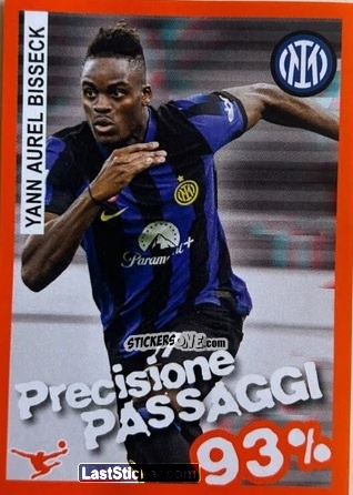 Cromo Yann Aurel Bisseck - Calciatori 2023-2024 Celebration
 n. 54 - Panini