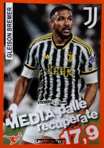 Cromo Gleison Bremer - Calciatori 2023-2024 Celebration
 n. 56 - Panini