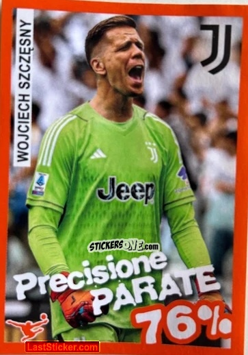 Figurina Wojciech Szczesny - Calciatori 2023-2024 Celebration
 n. 57 - Panini