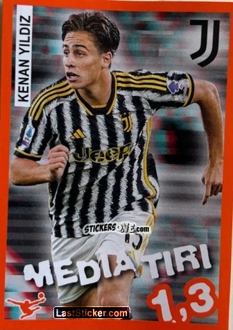Cromo Kenan Yildiz - Calciatori 2023-2024 Celebration
 n. 60 - Panini