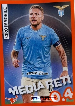 Figurina Ciro Immobile - Calciatori 2023-2024 Celebration
 n. 61 - Panini