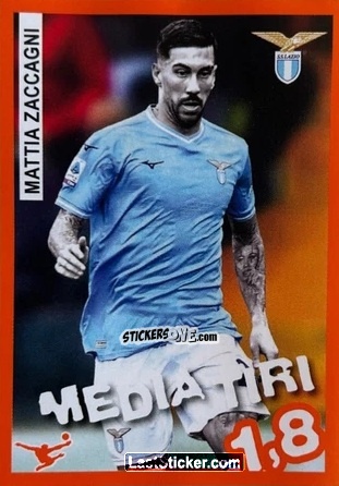 Sticker Mattia Zaccagni - Calciatori 2023-2024 Celebration
 n. 64 - Panini