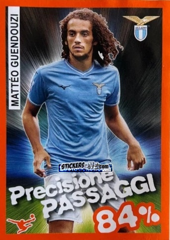 Figurina Matteo Guendouzi - Calciatori 2023-2024 Celebration
 n. 65 - Panini