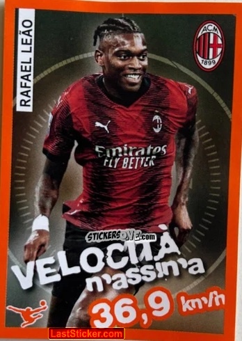 Cromo Rafael Leao - Calciatori 2023-2024 Celebration
 n. 73 - Panini