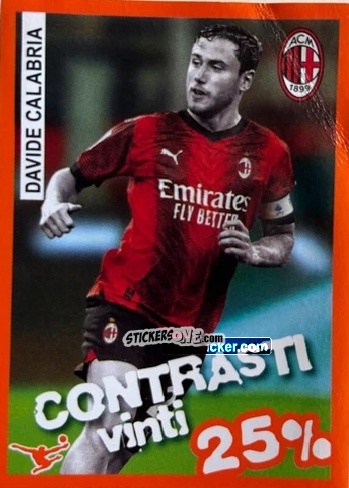 Sticker Davide Calabria - Calciatori 2023-2024 Celebration
 n. 76 - Panini