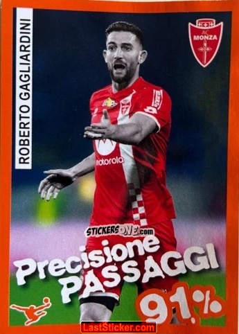 Sticker Roberto Gagliardini - Calciatori 2023-2024 Celebration
 n. 82 - Panini