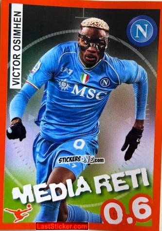 Cromo Victor Osimhen - Calciatori 2023-2024 Celebration
 n. 85 - Panini