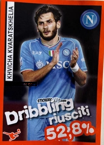 Sticker Khvicha Kvaratskhelia - Calciatori 2023-2024 Celebration
 n. 86 - Panini