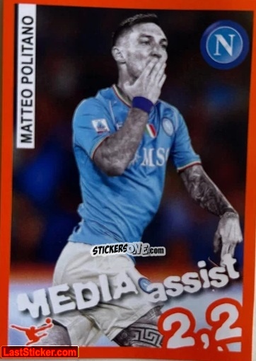 Figurina Matteo Politano - Calciatori 2023-2024 Celebration
 n. 88 - Panini