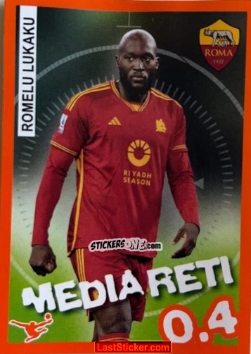 Cromo Romelu Lukaku - Calciatori 2023-2024 Celebration
 n. 91 - Panini