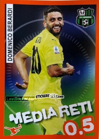 Figurina Domenico Berardi - Calciatori 2023-2024 Celebration
 n. 103 - Panini
