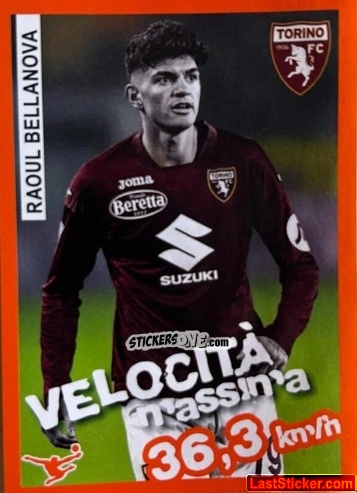 Cromo Raoul Bellanova - Calciatori 2023-2024 Celebration
 n. 112 - Panini