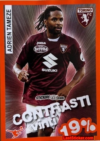 Cromo Adrien Tameze - Calciatori 2023-2024 Celebration
 n. 113 - Panini