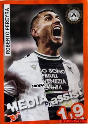 Cromo Roberto Pereyra - Calciatori 2023-2024 Celebration
 n. 116 - Panini