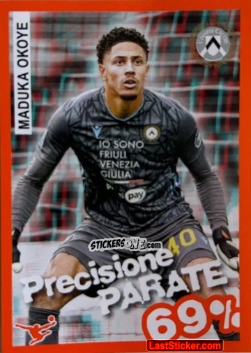 Cromo Maduka Okoye - Calciatori 2023-2024 Celebration
 n. 120 - Panini