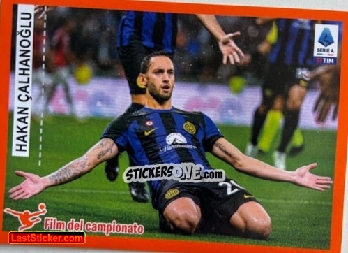 Figurina Hakan Calhanoglu - Calciatori 2023-2024 Celebration
 n. 123 - Panini