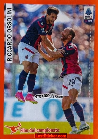 Cromo Riccardo Orsolini - Calciatori 2023-2024 Celebration
 n. 124 - Panini