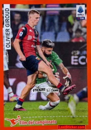 Figurina Olivier Giroud - Calciatori 2023-2024 Celebration
 n. 125 - Panini