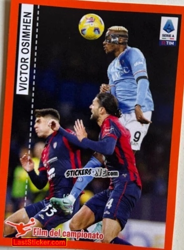 Sticker Victor Osimhen - Calciatori 2023-2024 Celebration
 n. 131 - Panini