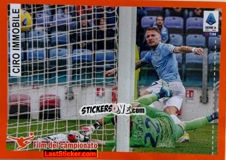 Figurina Ciro Immobile - Calciatori 2023-2024 Celebration
 n. 135 - Panini