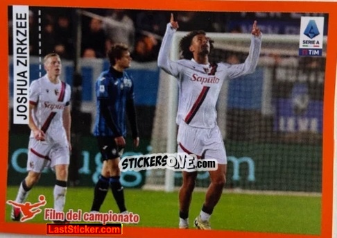 Cromo Joshua Zirkzee - Calciatori 2023-2024 Celebration
 n. 140 - Panini