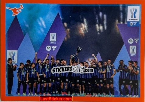 Sticker Super Cup Inter - Calciatori 2023-2024 Celebration
 n. 141 - Panini