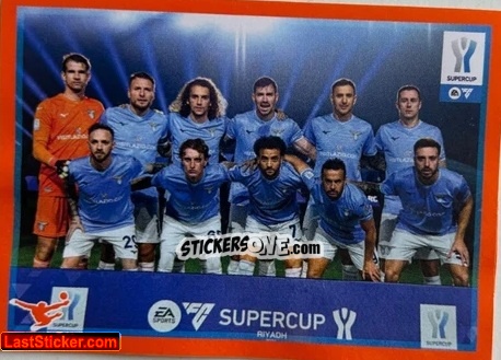 Cromo Super Cup Lazio - Calciatori 2023-2024 Celebration
 n. 143 - Panini