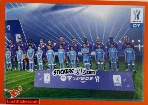 Sticker Super Cup Fiorentina - Calciatori 2023-2024 Celebration
 n. 144 - Panini