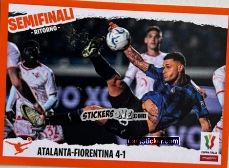 Cromo Coppa Italia Frecciarossa 1 - Calciatori 2023-2024 Celebration
 n. U4 - Panini