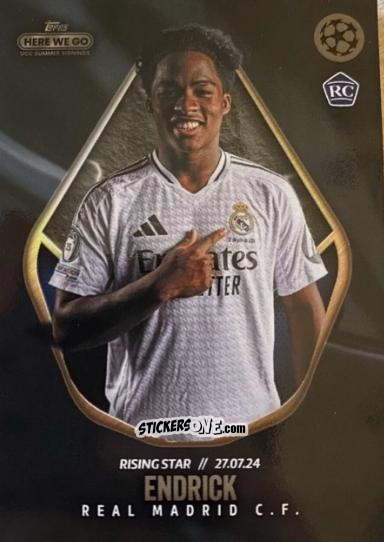 Figurina Endrick - UCC Summer Signings 2024
 n. 47 - Topps