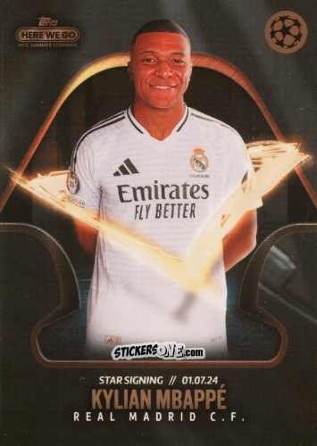 Sticker Kylian Mbappé - UCC Summer Signings 2024
 n. 62 - Topps