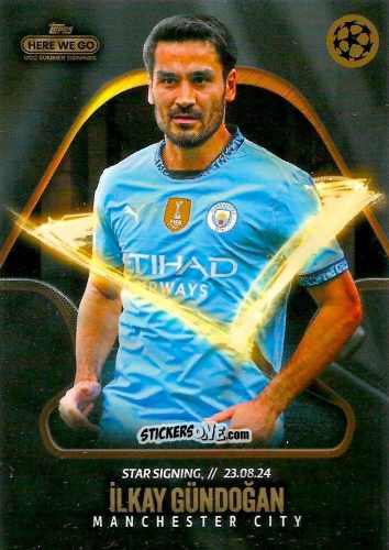 Figurina İlkay Gündoğan - UCC Summer Signings 2024
 n. 76 - Topps