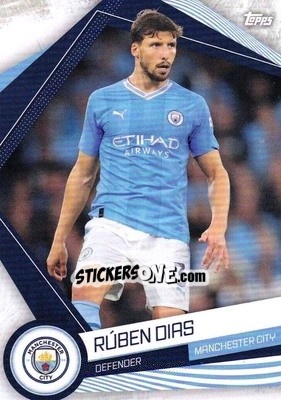 Figurina Rúben Dias - Manchester City 2023-2024
 n. MAN-3 - Topps