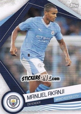 Figurina Manuel Akanji - Manchester City 2023-2024
 n. MAN-7 - Topps
