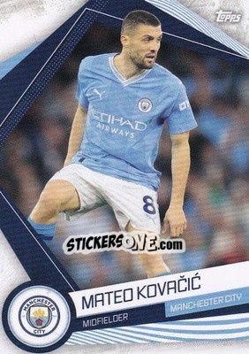 Figurina Mateo Kovačić - Manchester City 2023-2024
 n. MAN-10 - Topps