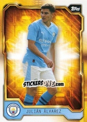Cromo Julián Álvarez - Manchester City 2023-2024
 n. MANG-3 - Topps
