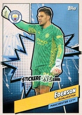 Figurina Ederson - Manchester City 2023-2024
 n. MANH-1 - Topps