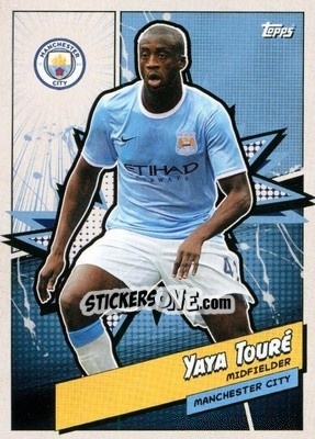 Cromo Yaya Touré - Manchester City 2023-2024
 n. MANH-8 - Topps