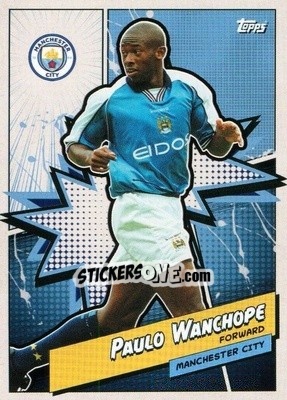 Cromo Paulo Wanchope - Manchester City 2023-2024
 n. MANH-9 - Topps