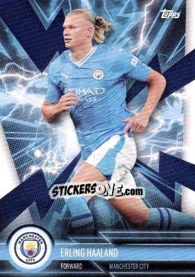 Cromo Erling Haaland - Manchester City 2023-2024
 n. MANS-3 - Topps