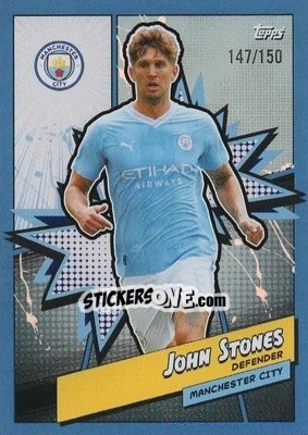 Sticker John Stones - Manchester City 2023-2024
 n. MANH-5bu - Topps