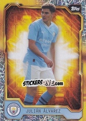 Cromo Julián Álvarez - Manchester City 2023-2024
 n. MANG-3e - Topps