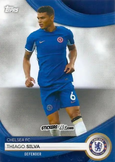 Sticker Thiago Silva - Chelsea Team Set 2023-2024
 n. 11 - Topps