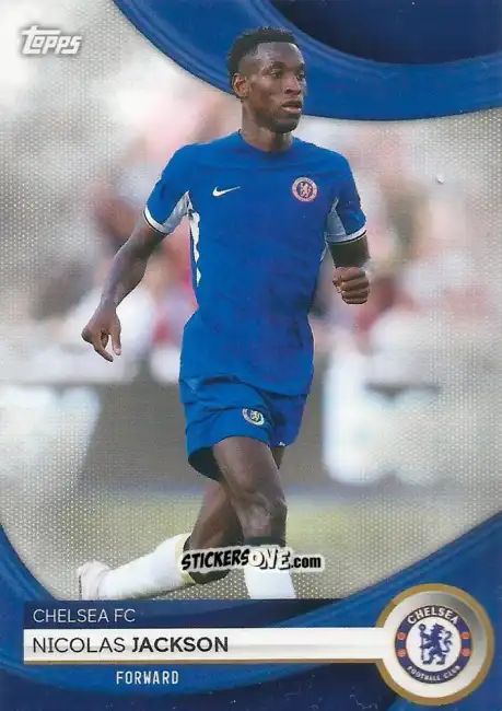 Cromo Nicolas Jackson - Chelsea Team Set 2023-2024
 n. 24 - Topps