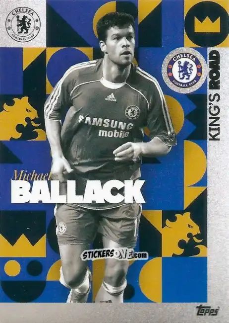 Sticker Michael Ballack - Chelsea Team Set 2023-2024
 n. 33 - Topps