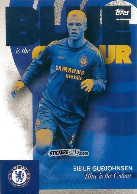 Cromo Eiður Guðjohnsen - Chelsea Team Set 2023-2024
 n. 36 - Topps