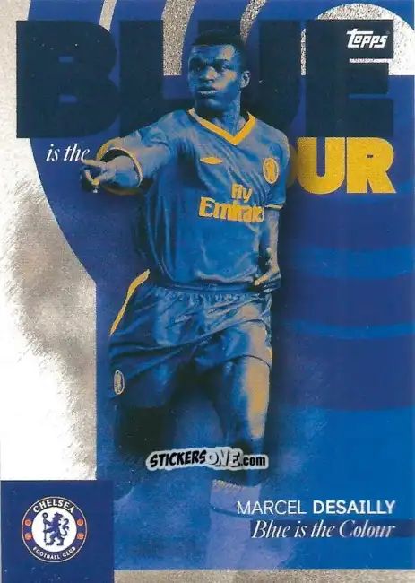 Sticker Marcel Desailly - Chelsea Team Set 2023-2024
 n. 37 - Topps