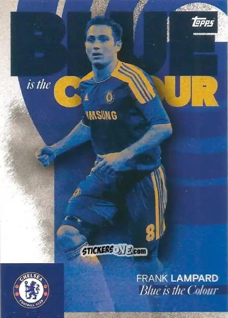 Figurina Frank Lampard - Chelsea Team Set 2023-2024
 n. 40 - Topps