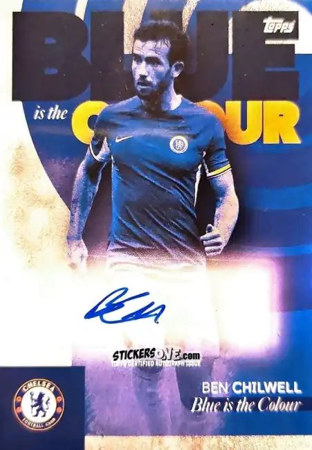 Sticker Ben Chilwell - Chelsea Team Set 2023-2024
 n. BC-BC - Topps